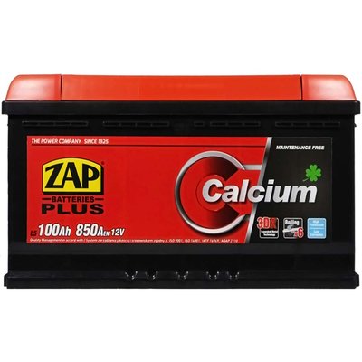 Автомобільний акумулятор ZAP Plus 100Ah 850A R+ (правий +) 600 95 564958888253 фото