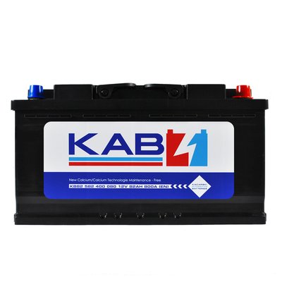 Автомобильный аккумулятор KAB Blue SMF (L4B) 82Ah 800A R+ 566125885295 фото