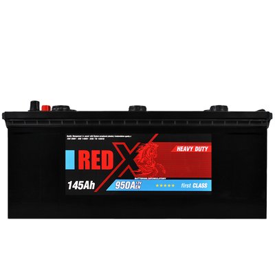 Автомобильный аккумулятор RED X (645 20) (D4) 145Ah 950A L+ 566125885262 фото