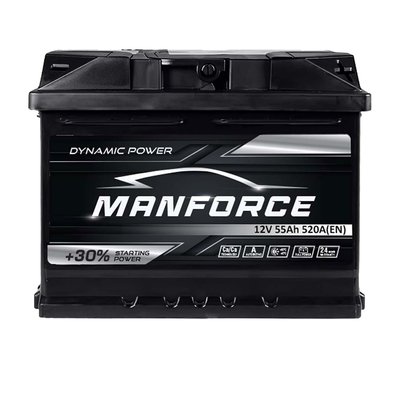 Автомобільний акумулятор MANFORCE MF (L1) 55Ah 520A R+ 566125885365 фото