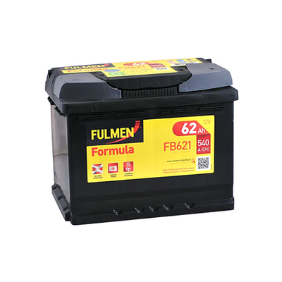 Автомобільний акумулятор FULMEN Formula 62Ah 540A R+ (правий +) 564958886047 фото
