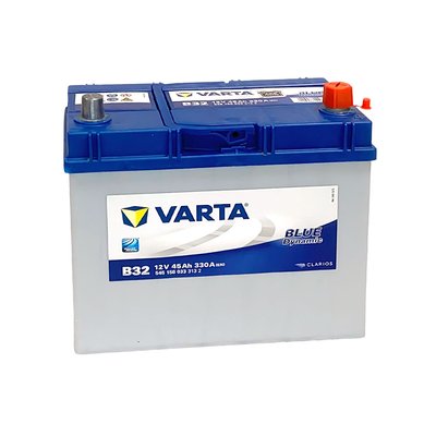 Автомобильный аккумулятор VARTA Blue Dynamic Asia 45Ah 330A R+ (правый +) B32 564958891556 фото