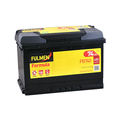 Автомобільний акумулятор FULMEN Formula 74Ah 680A R+ (правий +) 564958886048 фото
