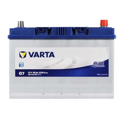 Автомобильный аккумулятор VARTA Blue Dynamic Asia 95Ah 830A R+ (правый +) G7 564958891359 фото