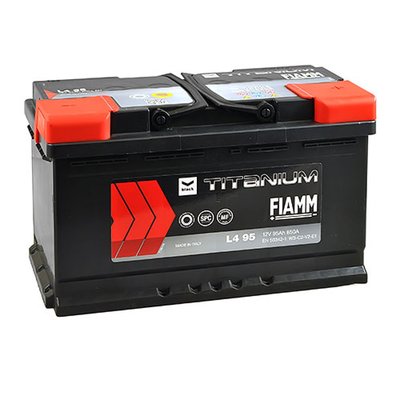 Автомобільний акумулятор FIAMM Titanium Black 95Аh 850А R+ (правий +) 564958885851 фото