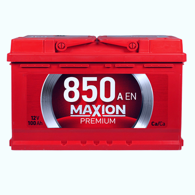 Автомобильный аккумулятор MAXION Premium 100 Аh 850A R+ (правый +) TR L5 564958892477 фото