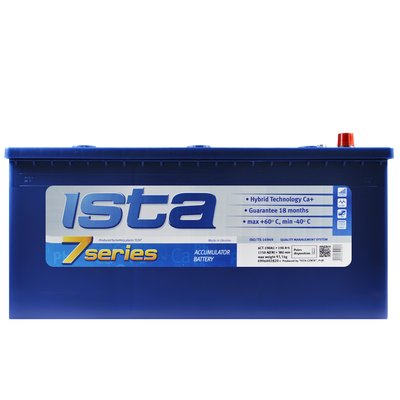 Автомобильный аккумулятор ISTA 7 Series (D5) 190Ah 1150A L+ 566125885229 фото