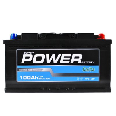 Автомобильный аккумулятор POWER MF Black (L5) 100Ah 820 R+ 566125885423 фото