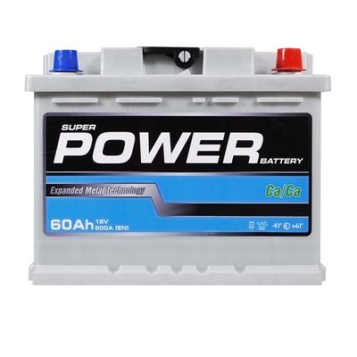 Автомобильный аккумулятор POWER Silver 60Ah 600А R+ (правый +) L2 MF 564958894527 фото