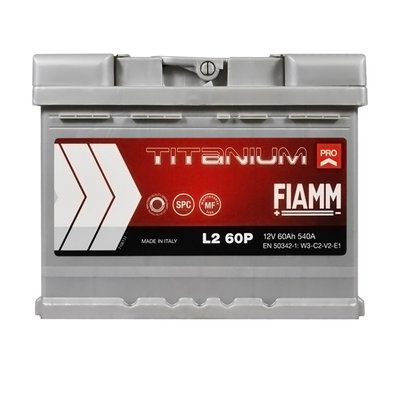 Автомобильный аккумулятор FIAMM Titanium Pro 60Аh 540А L+ (левый +) 564958885816 фото