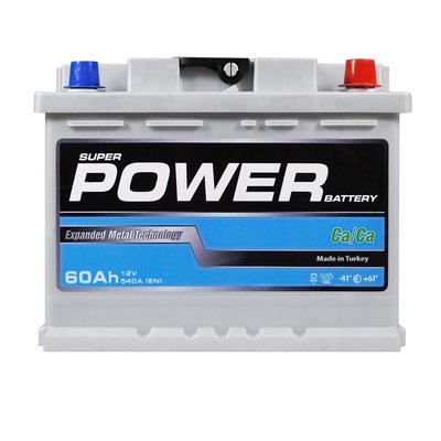 Автомобильный аккумулятор POWER Silver 60Аh 540A R+ (правый +) L2 MF 564958894558 фото