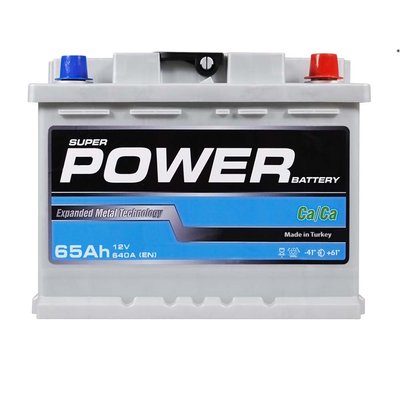 Автомобильный аккумулятор POWER Silver 65Аh 640A R+ (правый +) L2 MF 564958894559 фото
