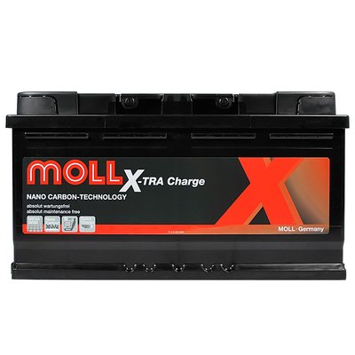 Автомобильный аккумулятор MOLL X-Tra Charge (L5) 100Ah 850A R+ (правый +) 566125883022 фото