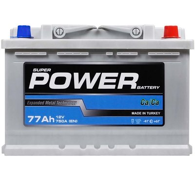 Автомобільний акумулятор POWER Silver 77Аh 750A R+ (правий +) L3 MF 564958894562 фото