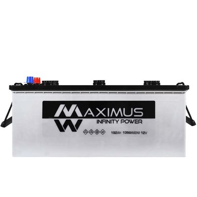 Автомобильный аккумулятор MAXIMUS 192Ah 1350A L+ (левый +) MF BD5 564958893538 фото