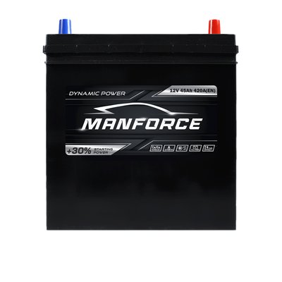 Автомобільний акумулятор MANFORСE Asia smf (NS40) 45Ah 420A R+ т.к. 566125885134 фото